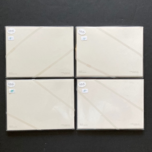 MM's Designs Set of 4 Packages Holiday Notecards/10 Cards & 10 Envelopes @/NEW! - Picture 2 of 2